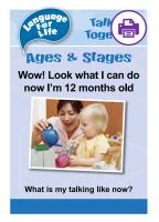 Wow! Look what I can do now I'm 12 months old