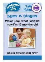 Wow! Look what I can do now I'm 12 months old