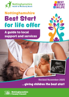 Nottinghamshire Best Start for Life booklet cover
