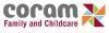 CORAM Family and childcare logo