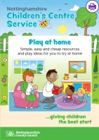 Play at home booklet cover