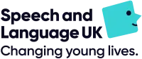 Logo of Speech and Language UK. Changing young lives.