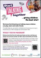 Start Talking together booklet