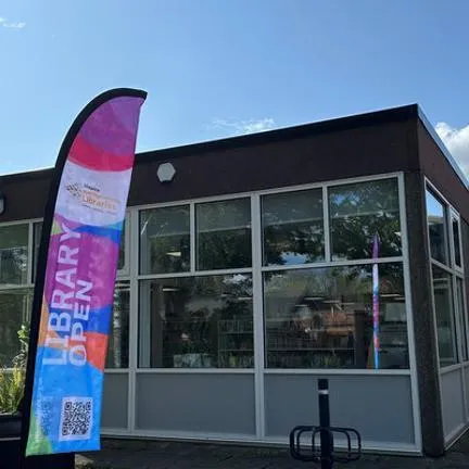 Exterior of Blidworth library. Showing f