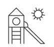 Icon of play ground equipment